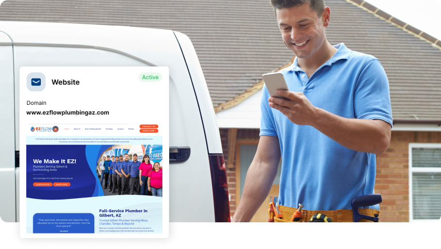 EZ Flow Plumbing Website